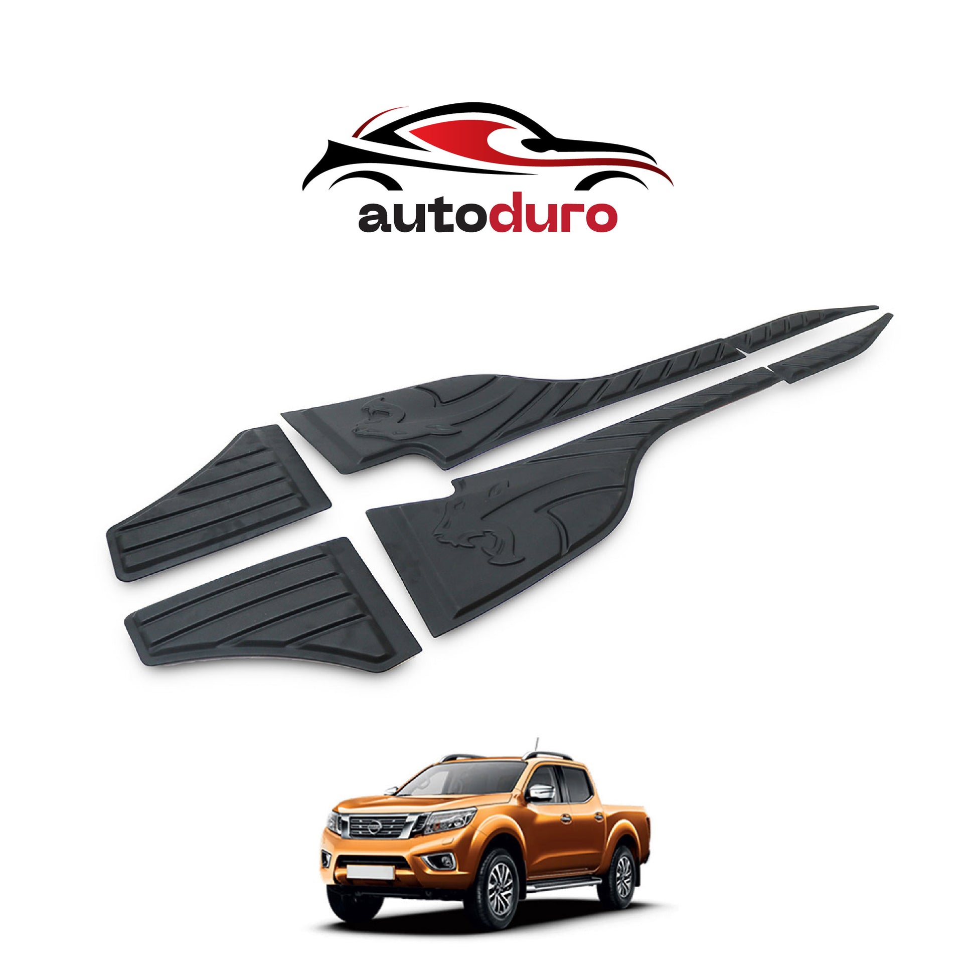Autoduro Nissan Navara 2016 - 2021 Rear Bumper Sill Protector - 33580216-020021-20090402_2