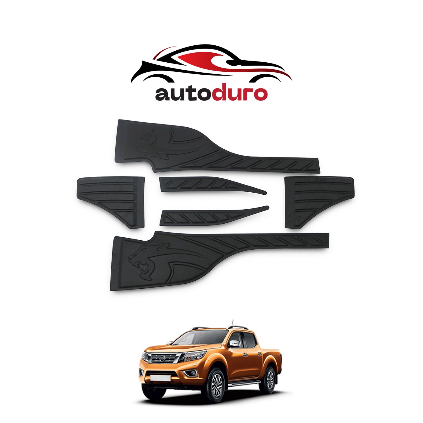 Autoduro Nissan Navara 2016 - 2021 Rear Bumper Sill Protector - 33580216-020021-20090402_5