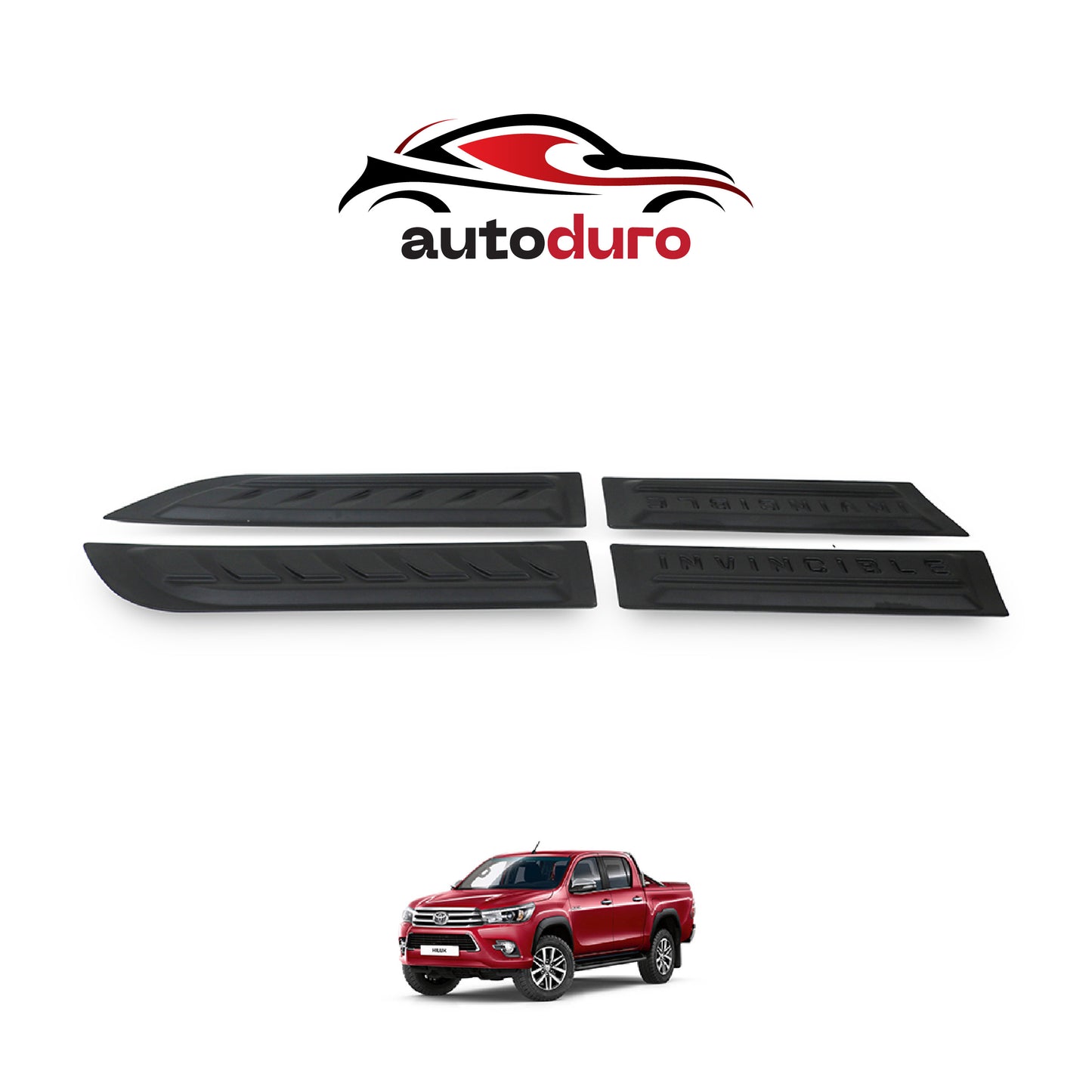 Autoduro Toyota Hilux 2015 - 2020 Fender Flares 4pcs - 33780915-010019-20090402_1