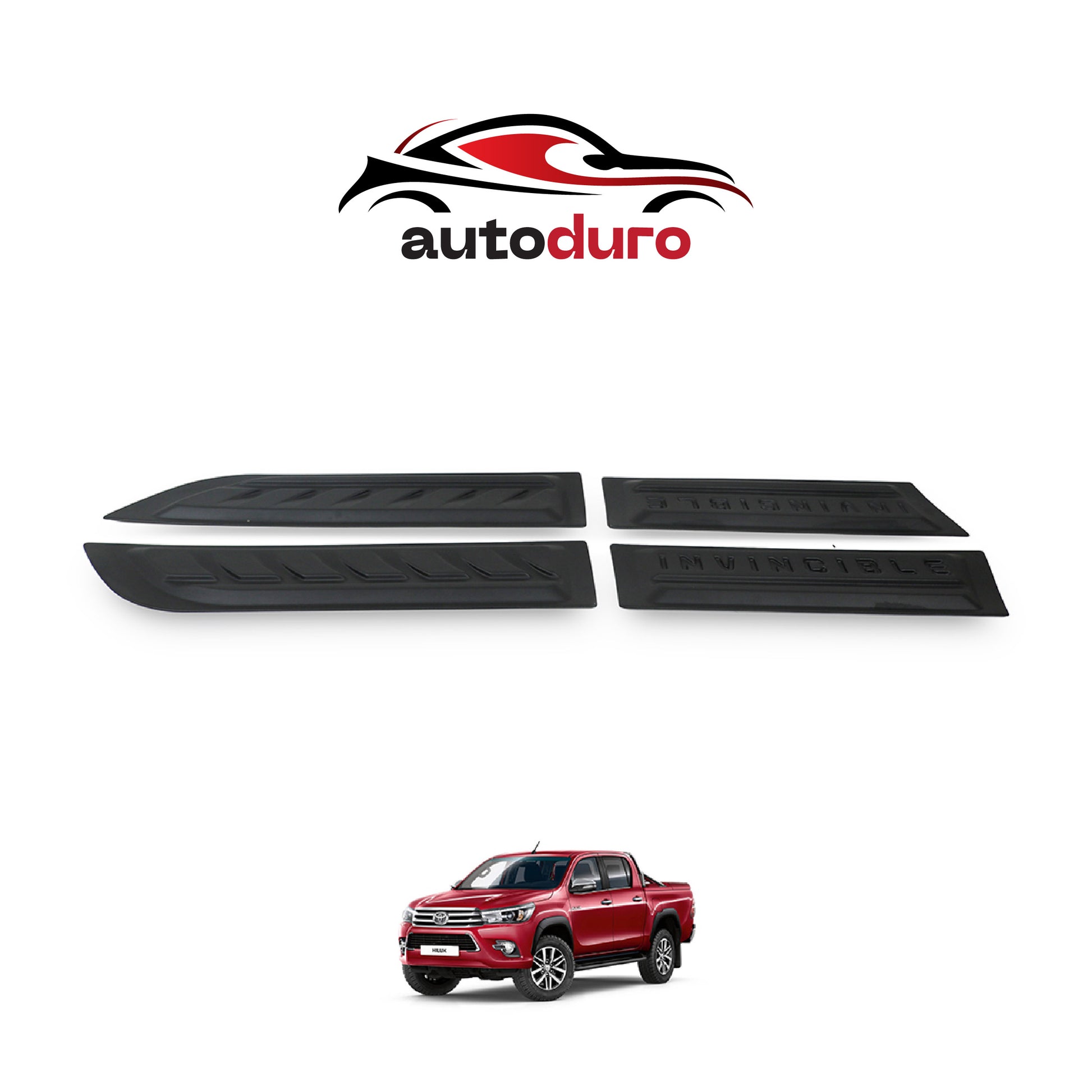Autoduro Toyota Hilux 2021 Onwards Fender Flares 4pcs - 33780921-010019-30090402_1