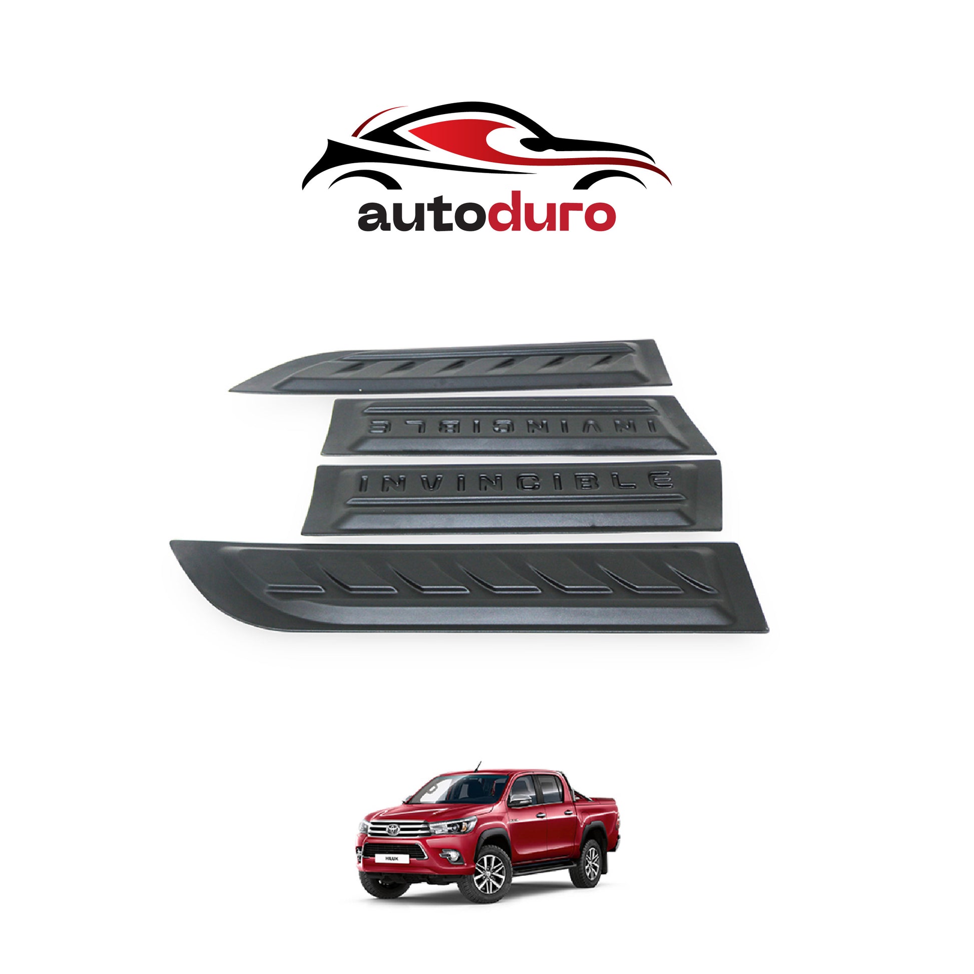 Autoduro Toyota Hilux 2021 Onwards Fender Flares 4pcs - 33780921-010019-30090402_2
