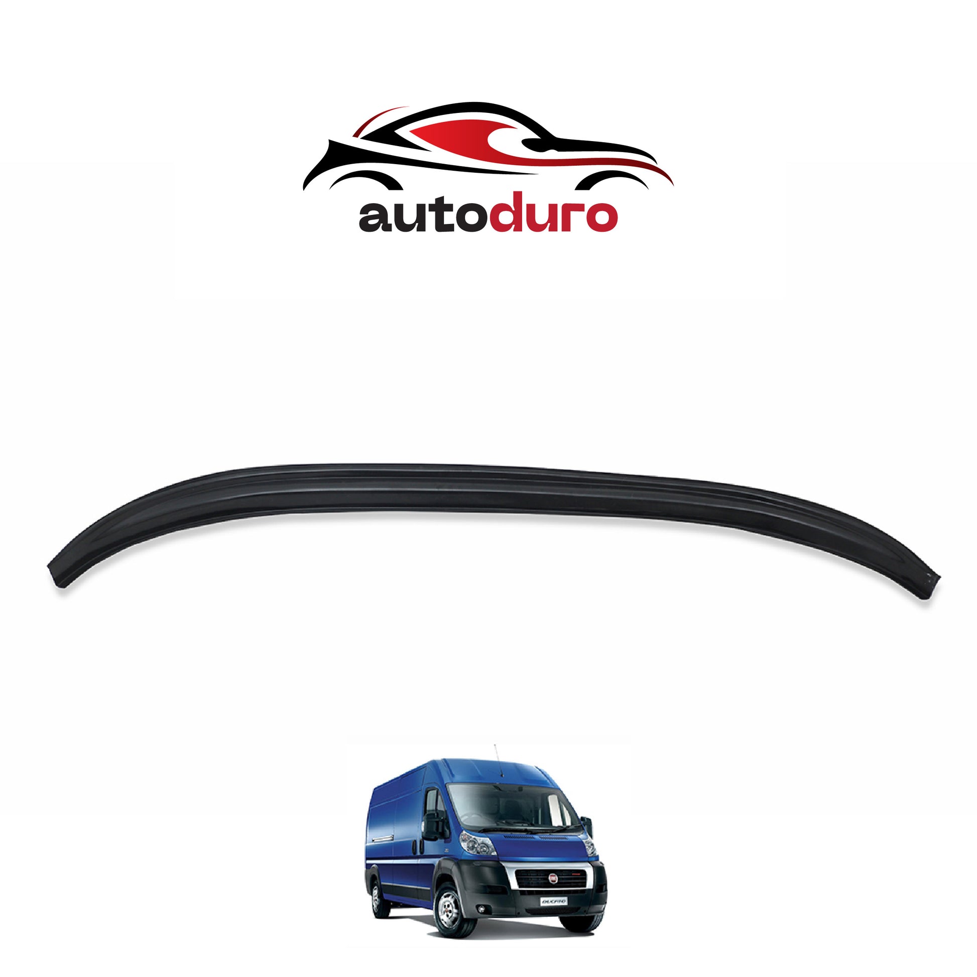 Autoduro Fiat Ducato 2006 - 2014 Bumper Lip Black - 35290506-010400-30010101_2
