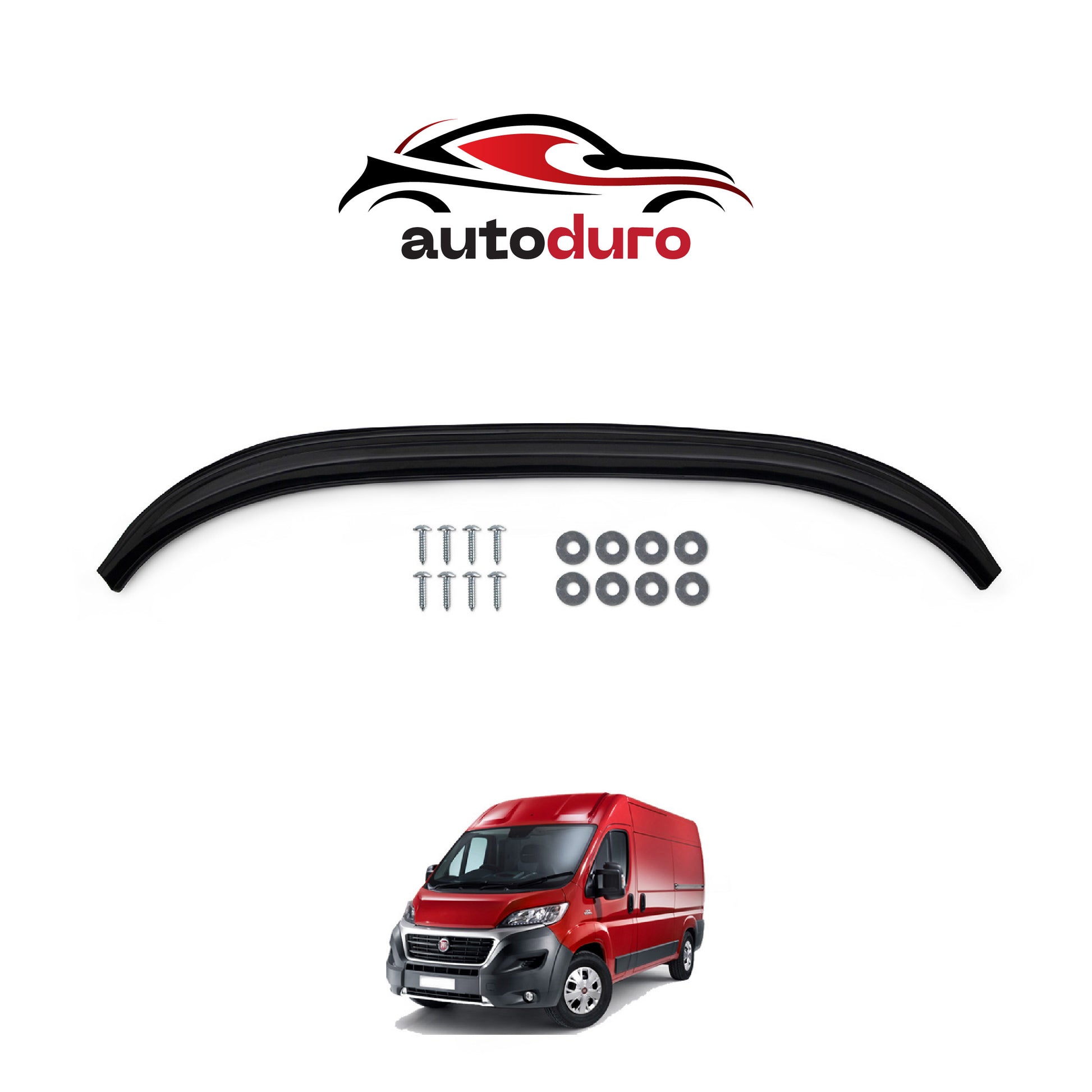 Autoduro Fiat Ducato 2014 Onwards Bumper Lip Black - 35290514-010400-30010101_9