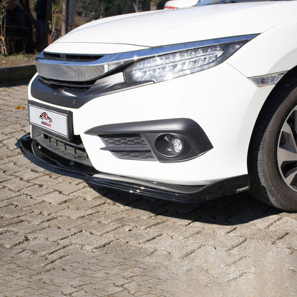 Autoduro Honda Civic 2016 Onwards Bumper Lip - 35340216-010018-30010101_13