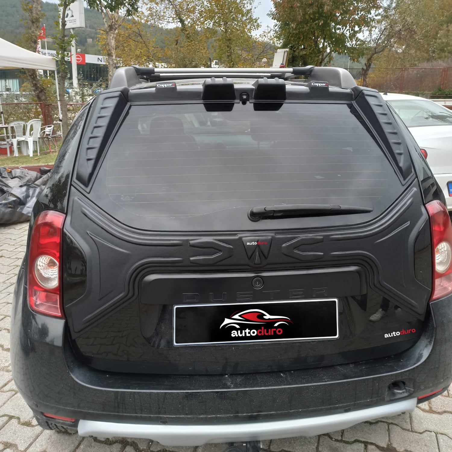 Autoduro Dacia Duster 2010 - 2017 Rear Window Spoiler 3pcs - 36210210-010018-20010402_6