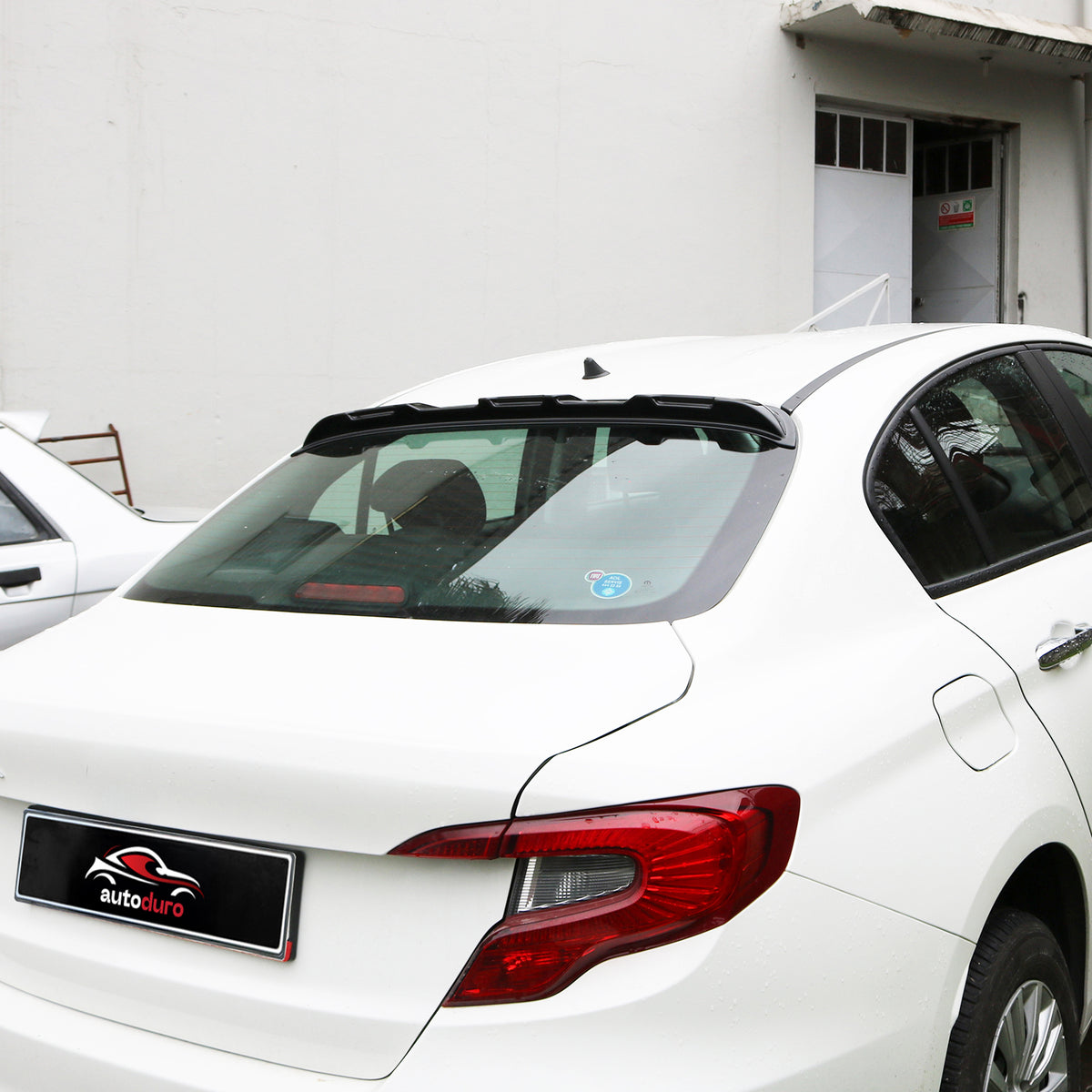 Autoduro Fiat Egea 2015 Onwards Rear Window Spoiler - 36290615-010510-30010101_7