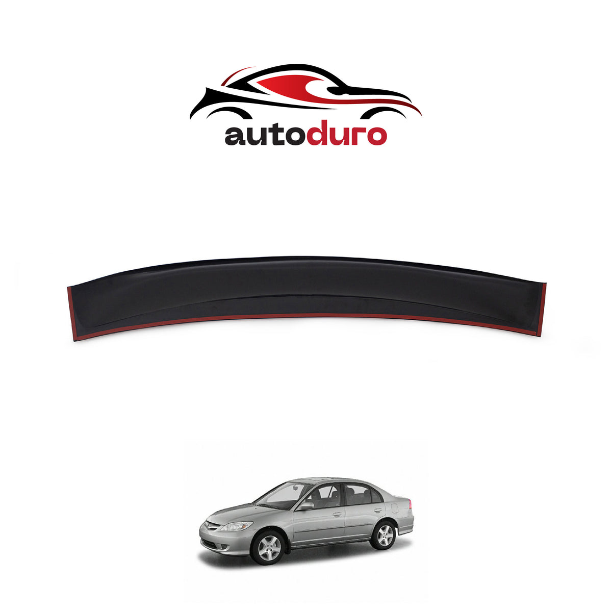 Autoduro Honda Civic 2001 - 2006 Rear Window Spoiler - 36340206-010510-30010101_2