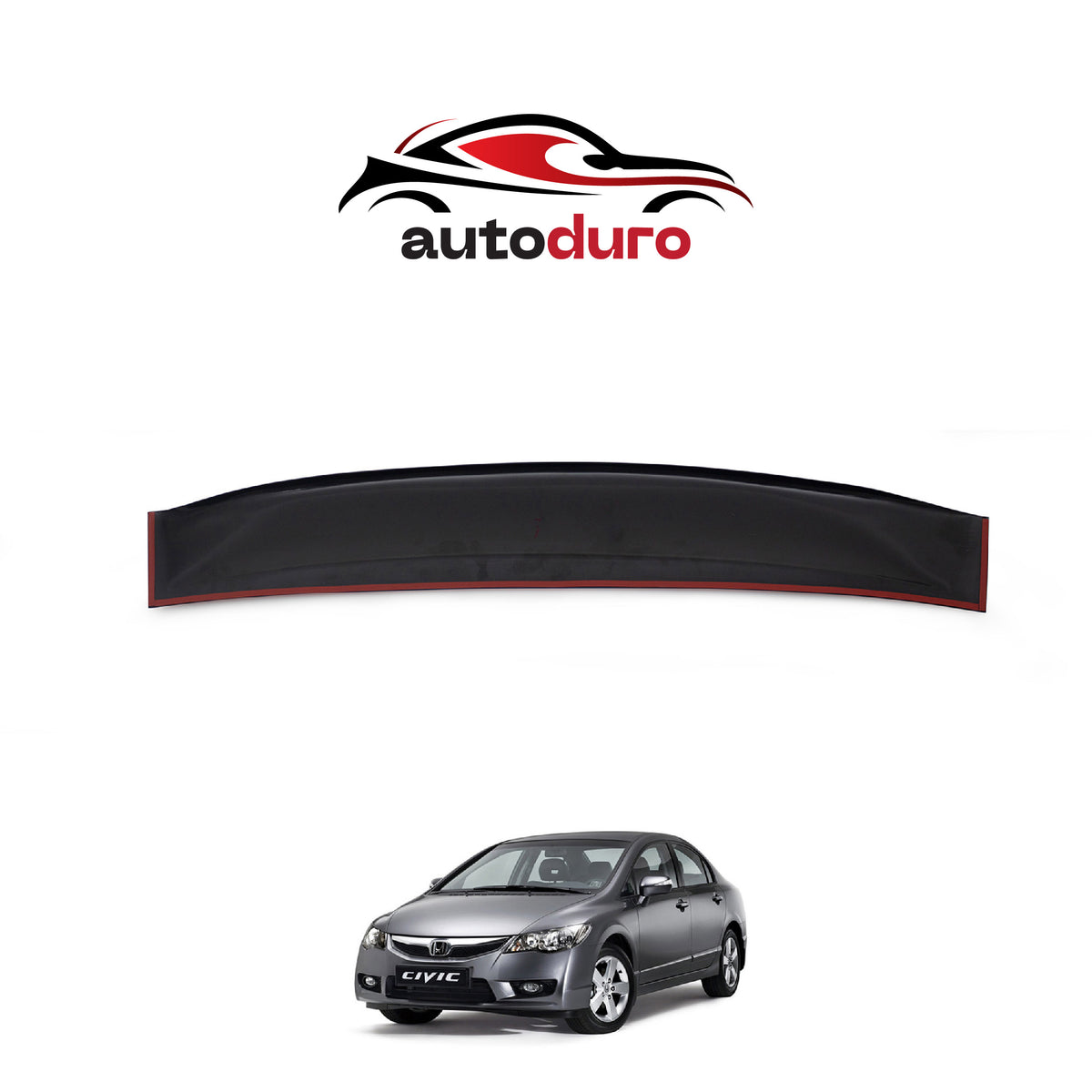 Autoduro Honda Civic 2001 - 2006 Rear Window Spoiler - 36340206-010510-30010101_9