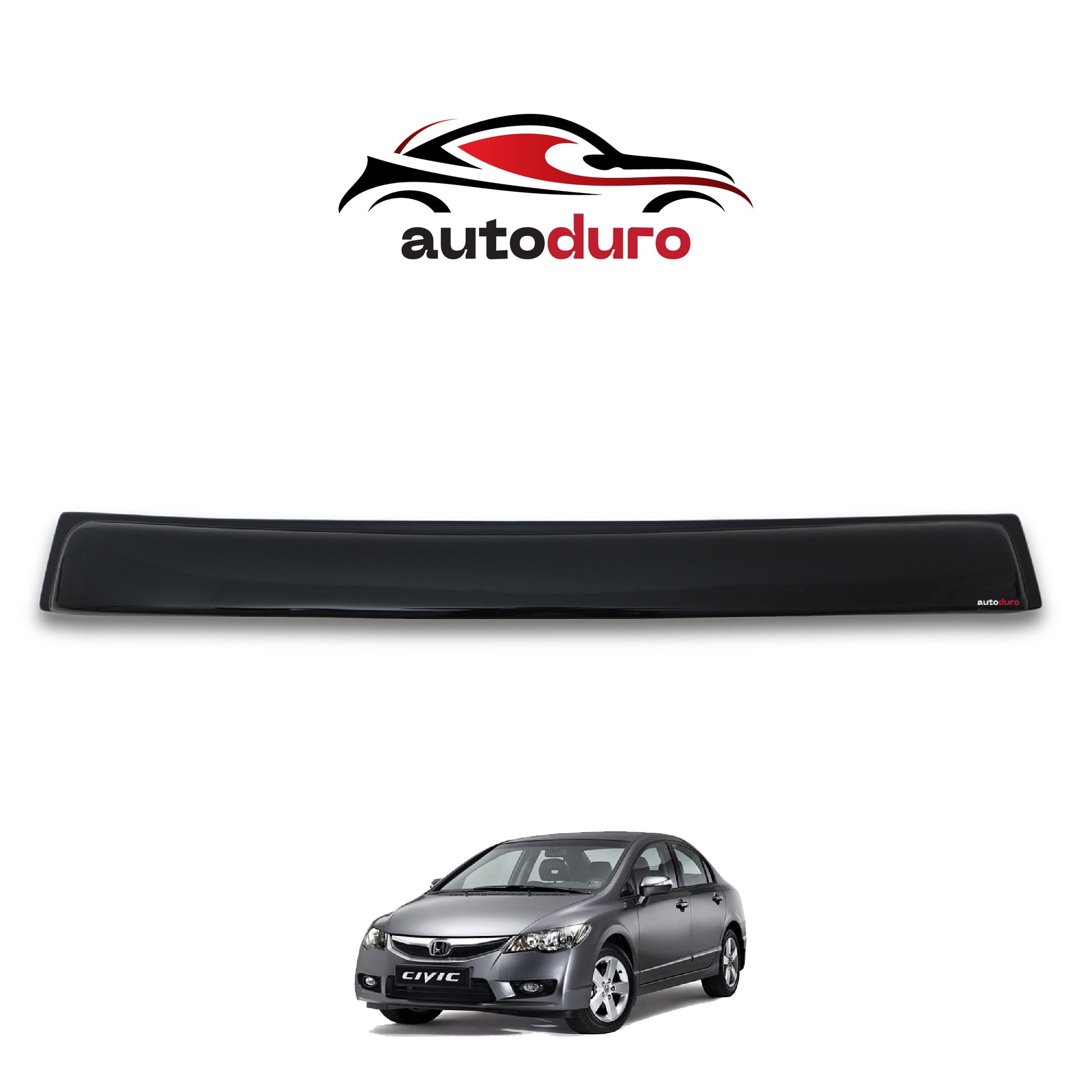 Autoduro Honda Civic 2006 - 2012 Rear Window Spoiler - 36340206-020510-30010101_1