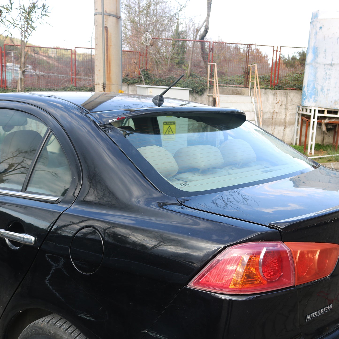Autoduro Mitsubishi Lancer 2007 - 2017 Rear Window Spoiler - 36570607-010510-30010101_11