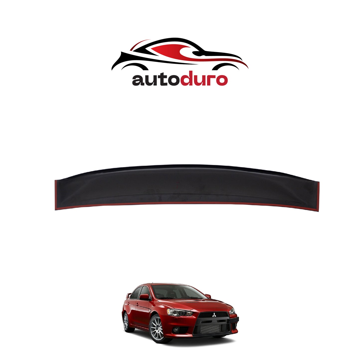 Autoduro Mitsubishi Lancer 2007 - 2017 Rear Window Spoiler - 36570607-010510-30010101_2