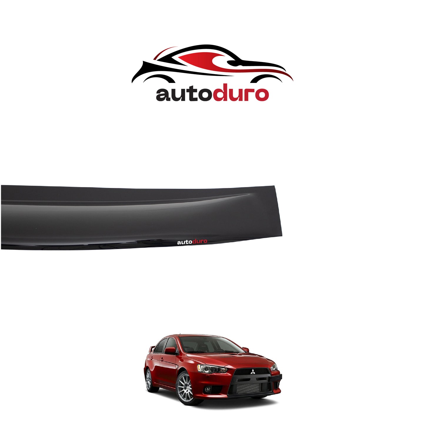 Autoduro Mitsubishi Lancer 2007 - 2017 Rear Window Spoiler - 36570607-010510-30010101_4