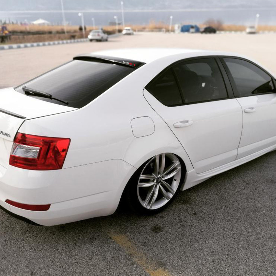 Autoduro Skoda Octavia 2013 Onwards Rear Window Spoiler - 36710113-010510-30010101_4