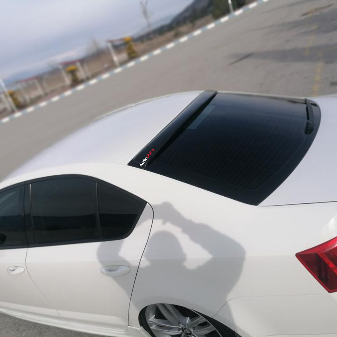 Autoduro Skoda Octavia 2013 Onwards Rear Window Spoiler - 36710113-010510-30010101_5