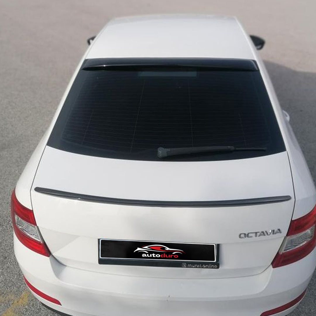 Autoduro Skoda Octavia 2013 Onwards Rear Window Spoiler - 36710113-010510-30010101_7