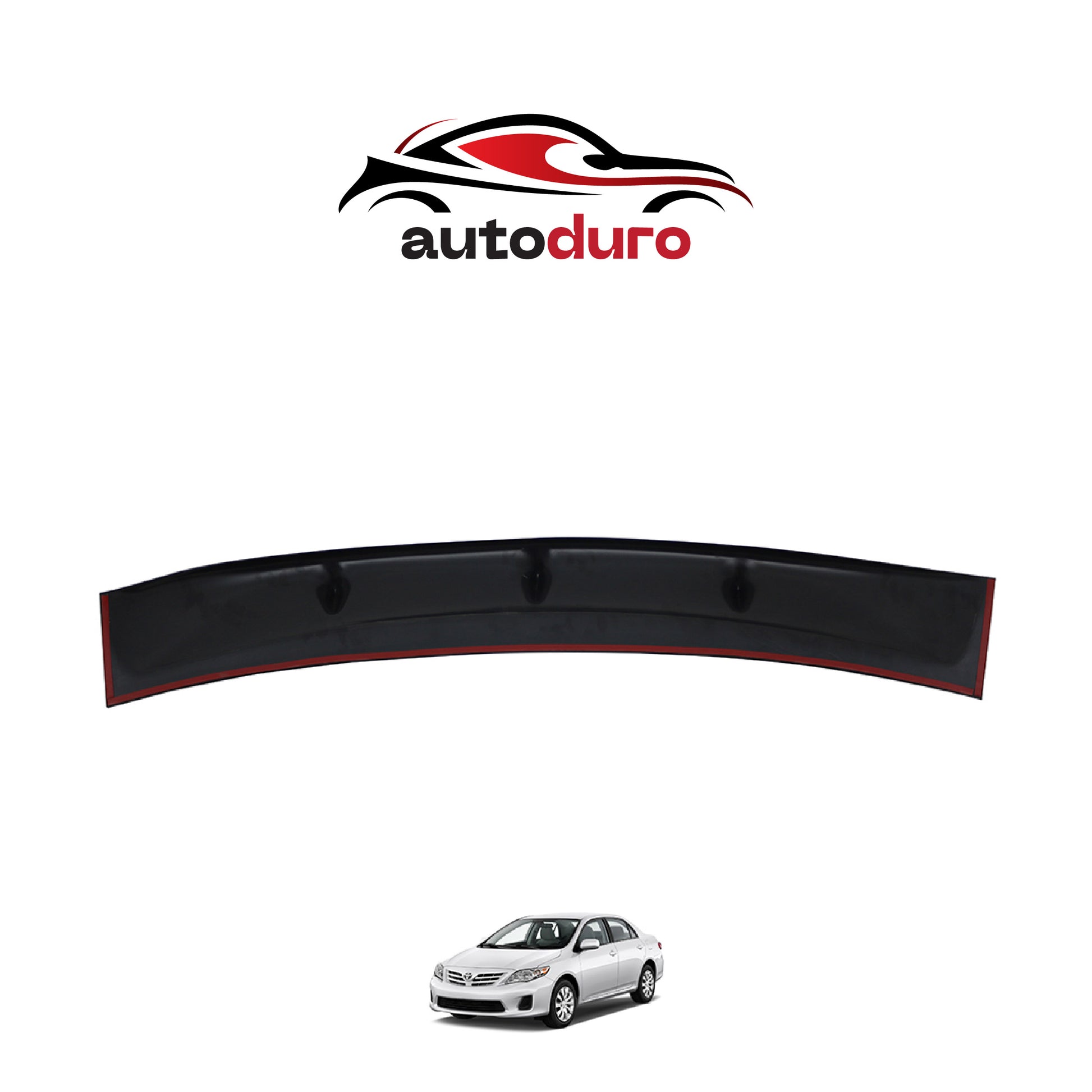 Autoduro Toyota Corolla 2008 - 2013 Rear Window Spoiler - 36780808-010510-30010101_2