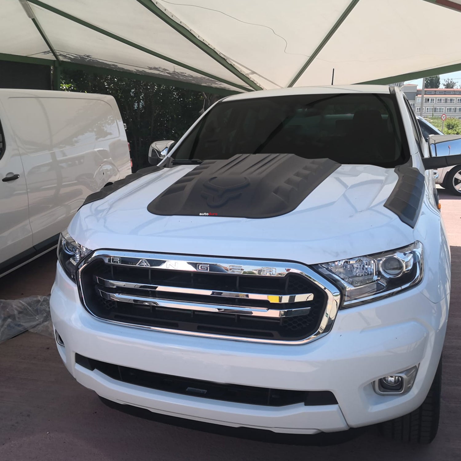 Autoduro Ford Ranger 2015 - 2019 Bonnet Scoop - 38300816-010409-20090402_5