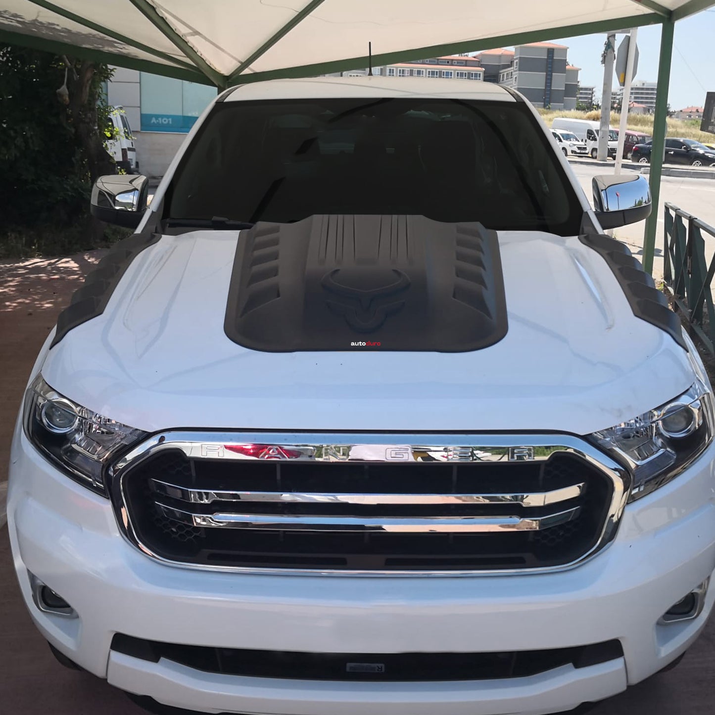 Autoduro Ford Ranger 2015 - 2019 Bonnet Scoop - 38300816-010409-20090402_6