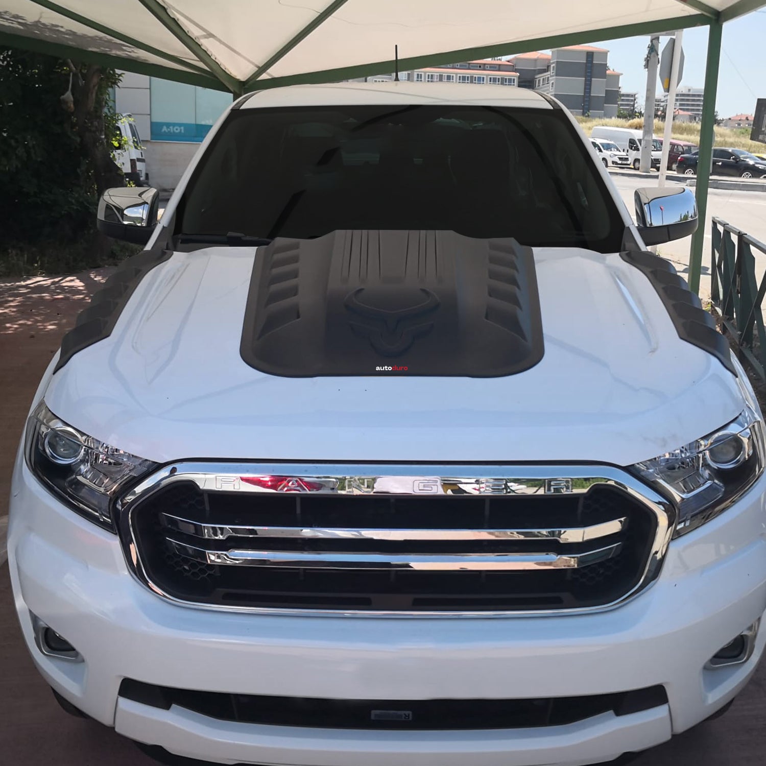 Autoduro Ford Ranger 2015 - 2019 Bonnet Scoop - 38300816-010409-20090402_6