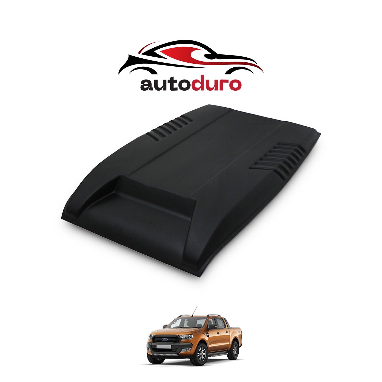 Autoduro Ford Ranger 2015 - 2019 Bonnet Large Scoop - 38300816-020409-20090402_2