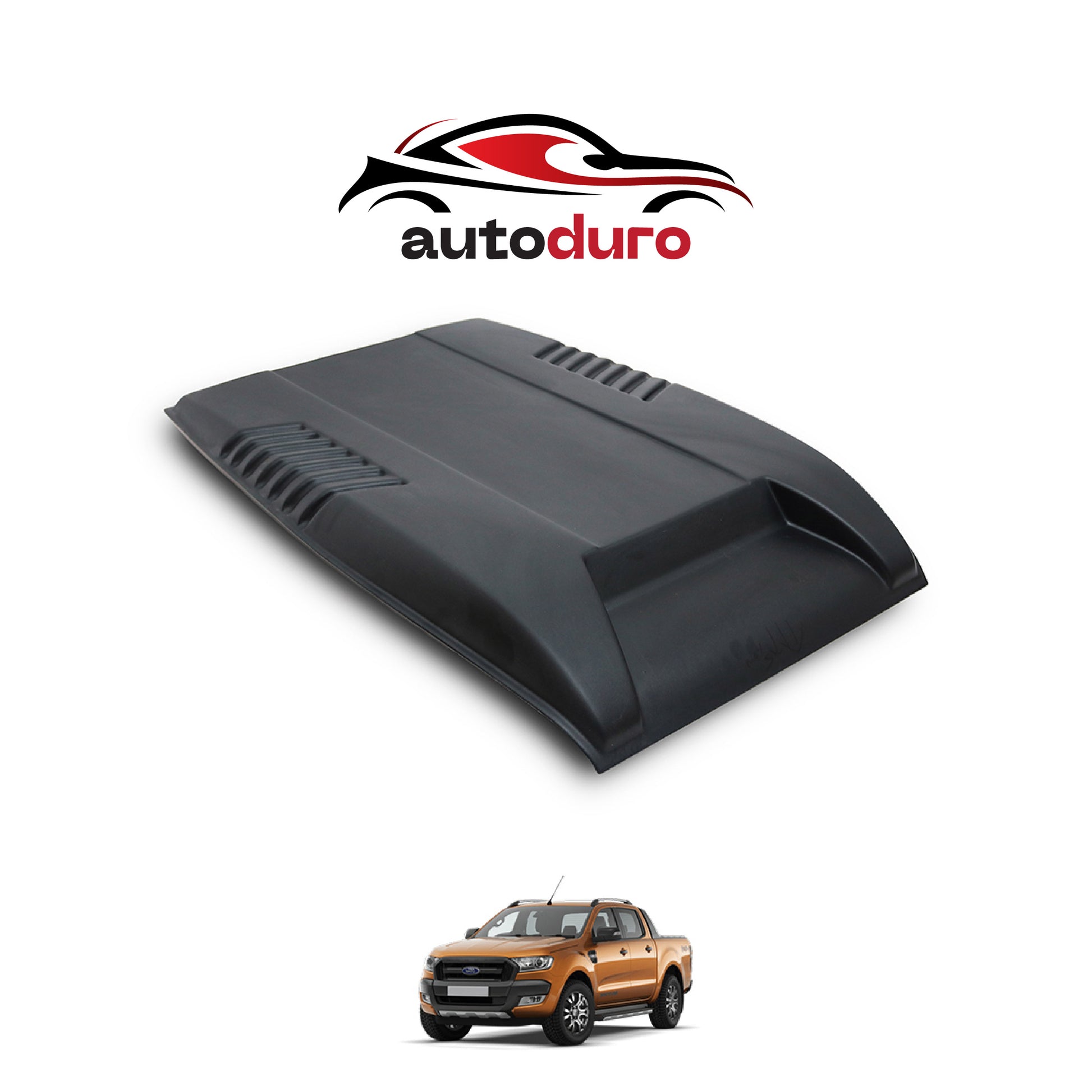 Autoduro Ford Ranger 2015 - 2019 Bonnet Large Scoop - 38300816-020409-20090402_3