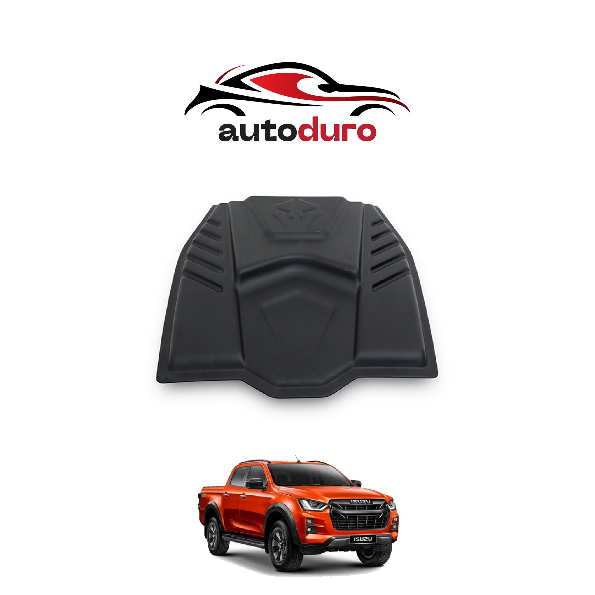 Autoduro Isuzu D-Max 2020 Onwards Bonnet Scoop - 38380121-010409-20090402_1