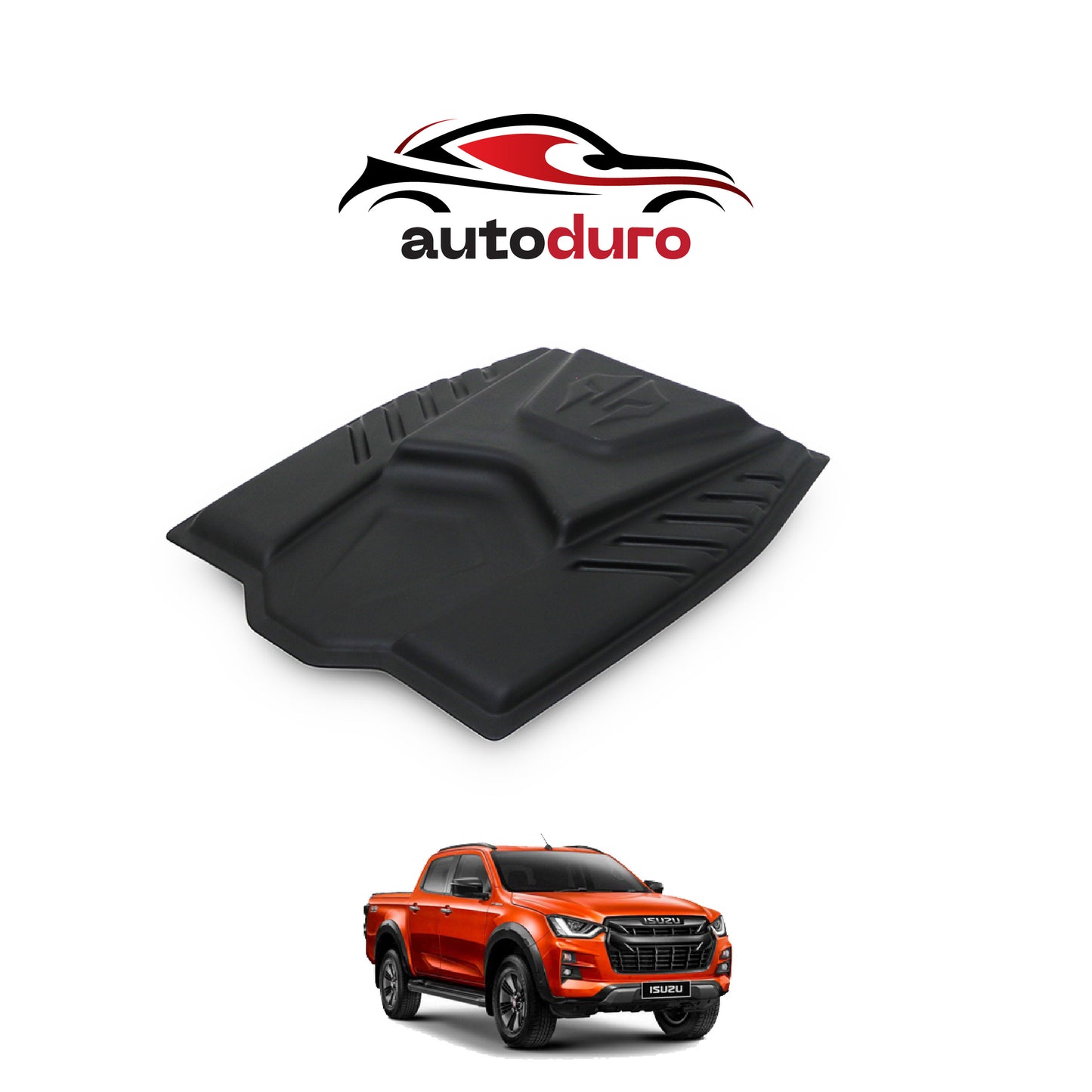 Autoduro Isuzu D-Max 2020 Onwards Bonnet Scoop - 38380121-010409-20090402_3
