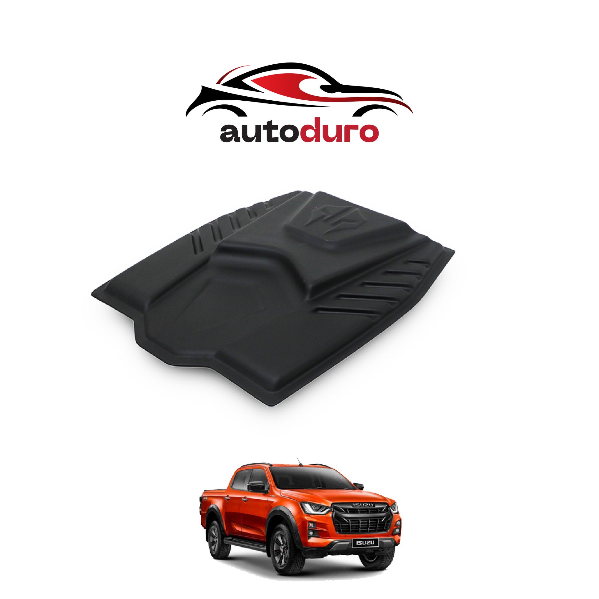 Autoduro Isuzu D-Max 2020 Onwards Bonnet Scoop - 38380121-010409-20090402_3