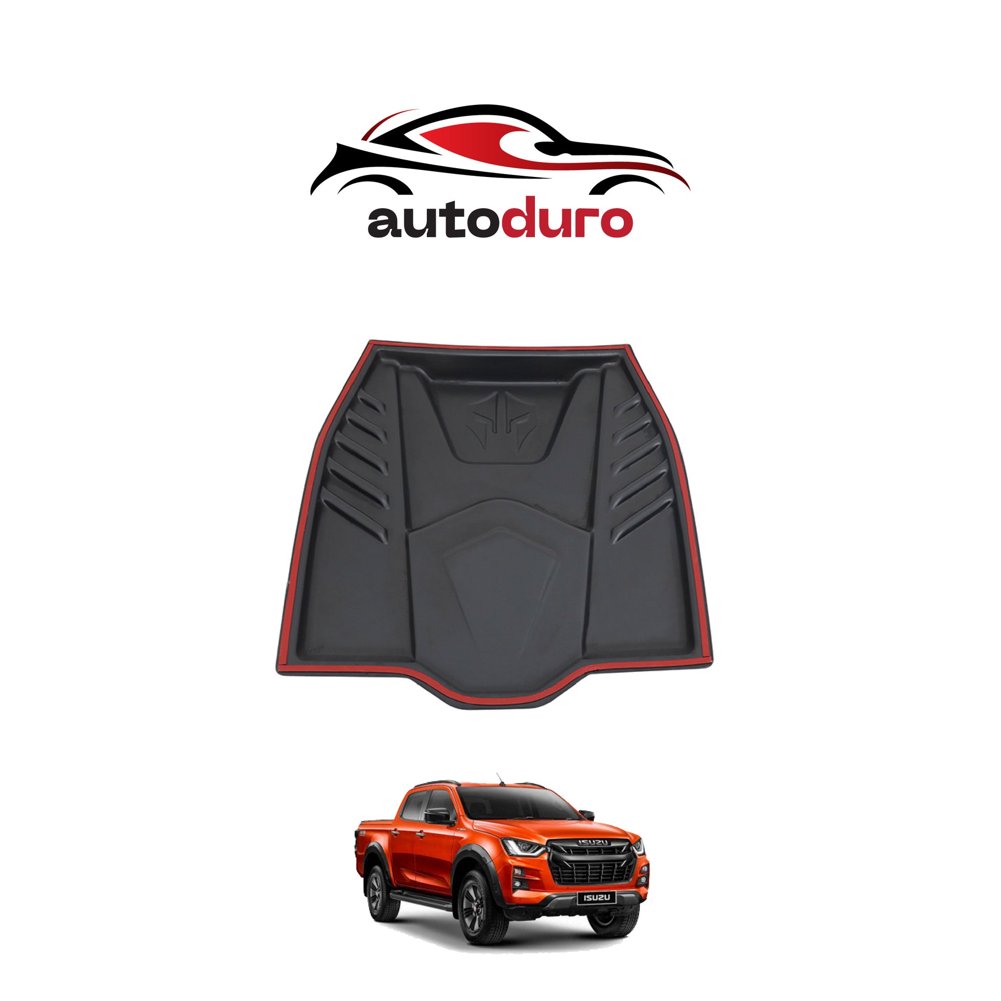 Autoduro Isuzu D-Max 2020 Onwards Bonnet Scoop - 38380121-010409-20090402_5