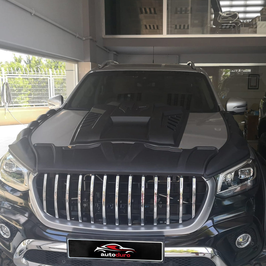 Autoduro Mercedes X-Class 2017 Onwards Bonnet Scoop - 38550517-010409-20090402_5