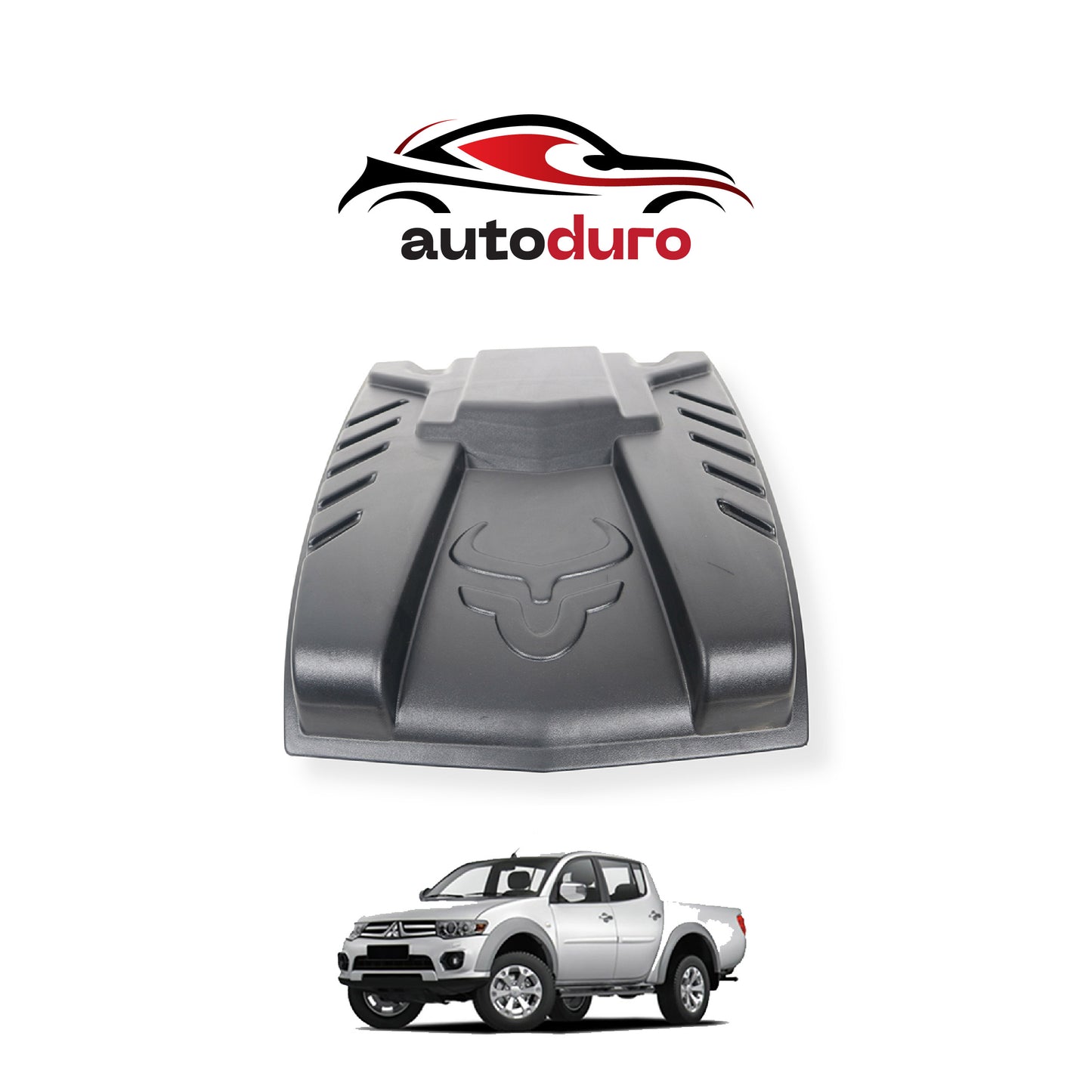 Autoduro Mitsubishi L200 2007 - 2015 Bonnet Large Scoop - 38570407-020409-20090402_4