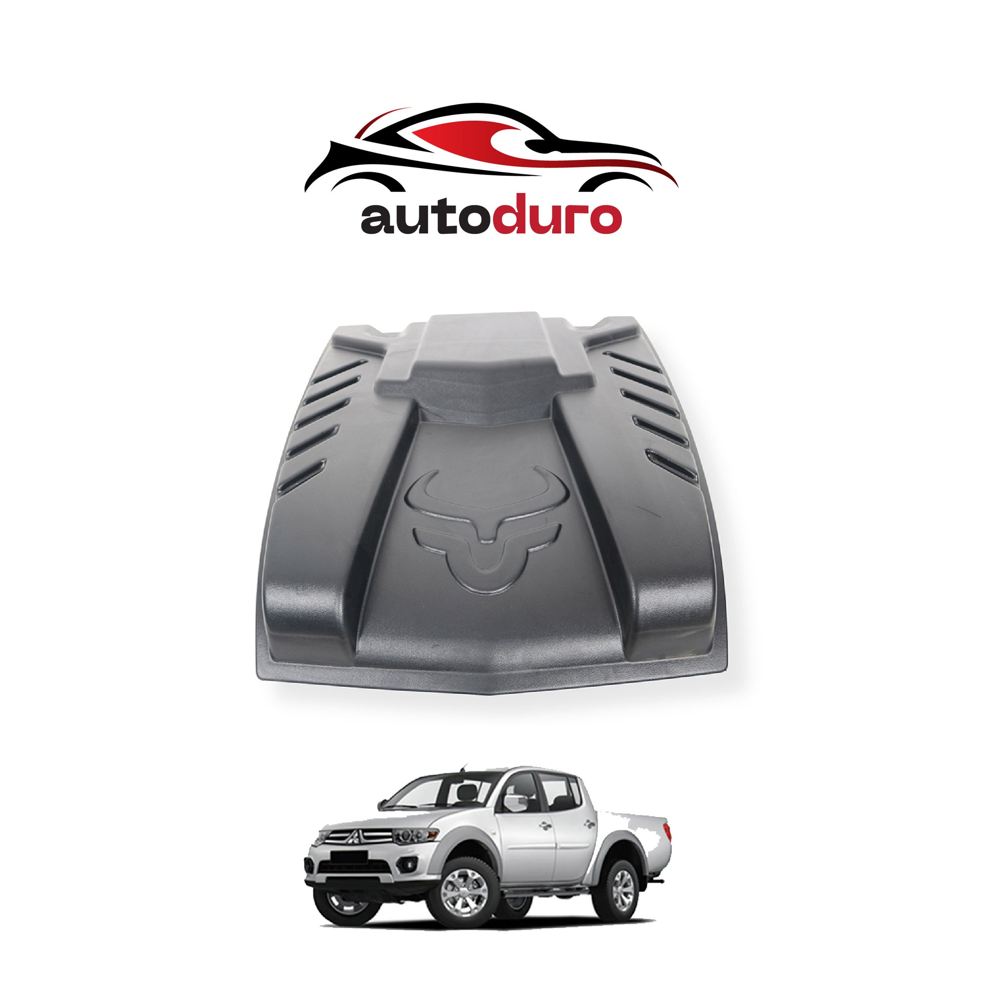 Autoduro Mitsubishi L200 2007 - 2015 Bonnet Large Scoop - 38570407-020409-20090402_4
