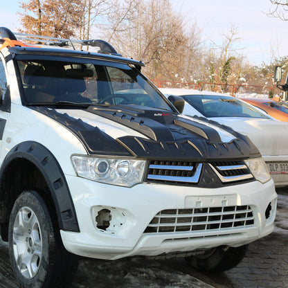 Autoduro Mitsubishi L200 2007 - 2015 Bonnet Scoop - 38570407-030409-20090402_4