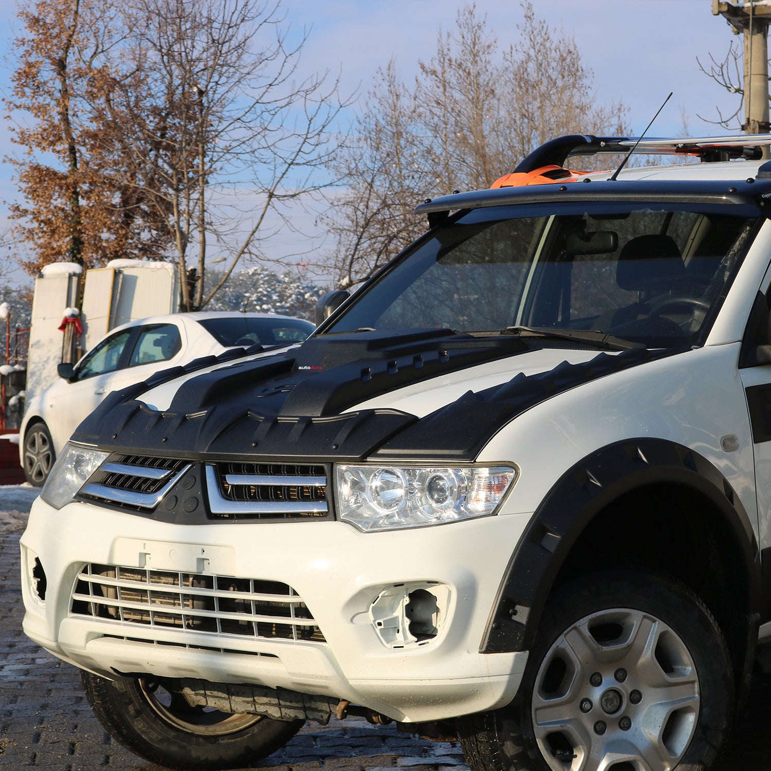Autoduro Mitsubishi L200 2007 - 2015 Bonnet Scoop - 38570407-030409-20090402_6