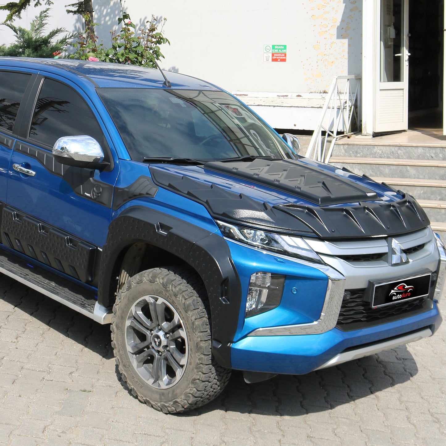 Autoduro Mitsubishi L200 2019 Onwards Bonnet Scoop - 38570419-010409-20090402_11