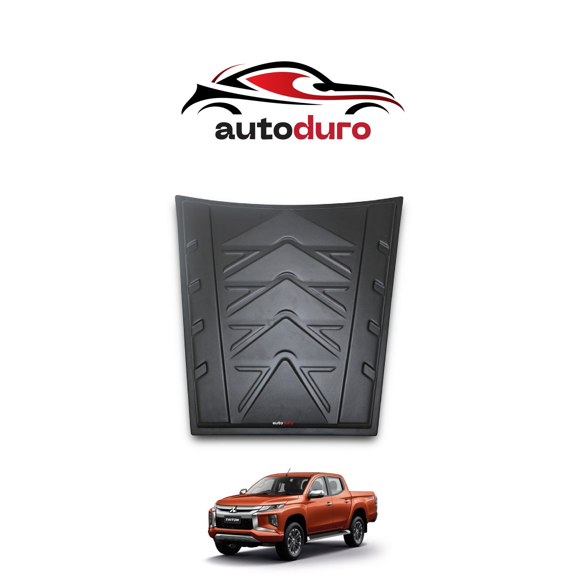 Autoduro Mitsubishi L200 2019 Onwards Bonnet Scoop - 38570419-010409-20090402_3