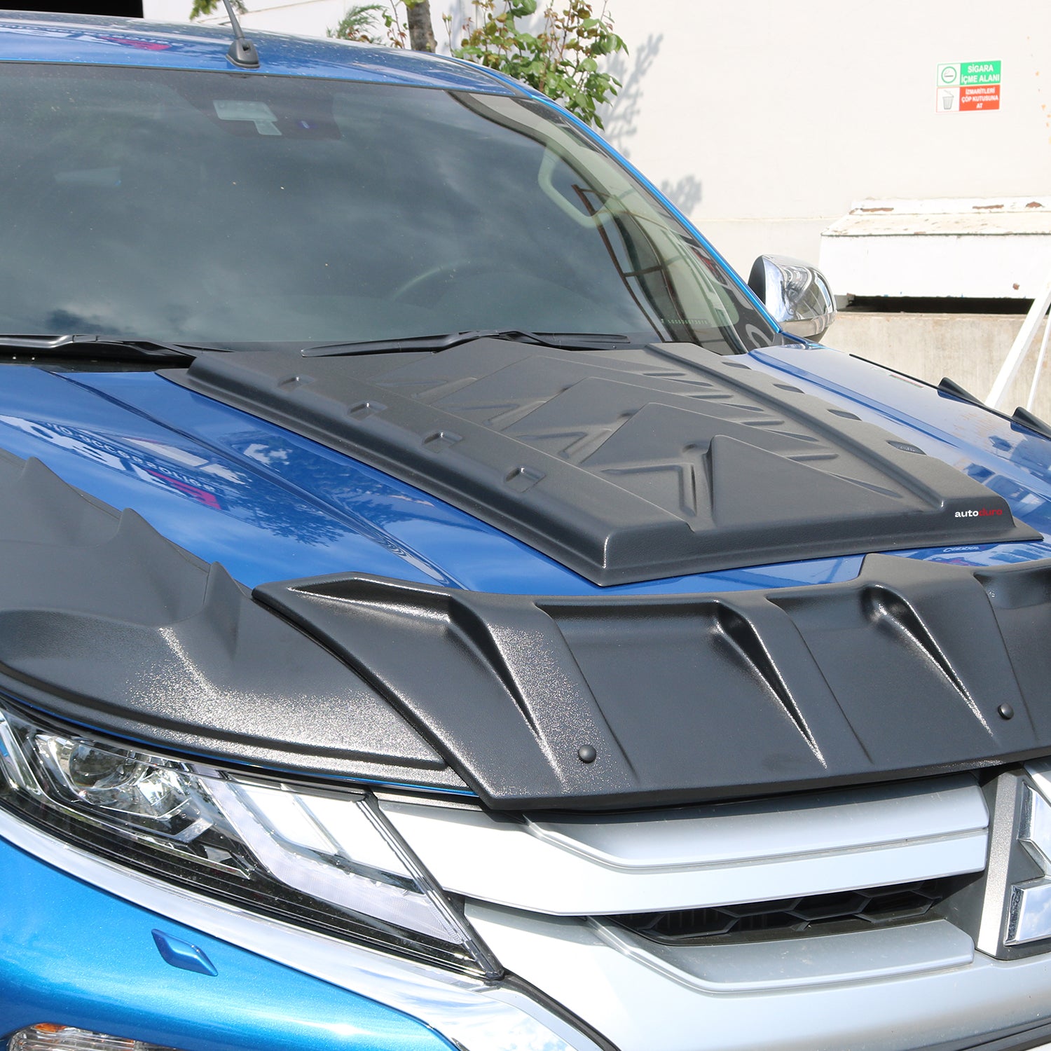 Autoduro Mitsubishi L200 2019 Onwards Bonnet Scoop - 38570419-010409-20090402_6