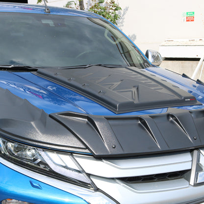 Autoduro Mitsubishi L200 2019 Onwards Bonnet Scoop - 38570419-010409-20090402_6