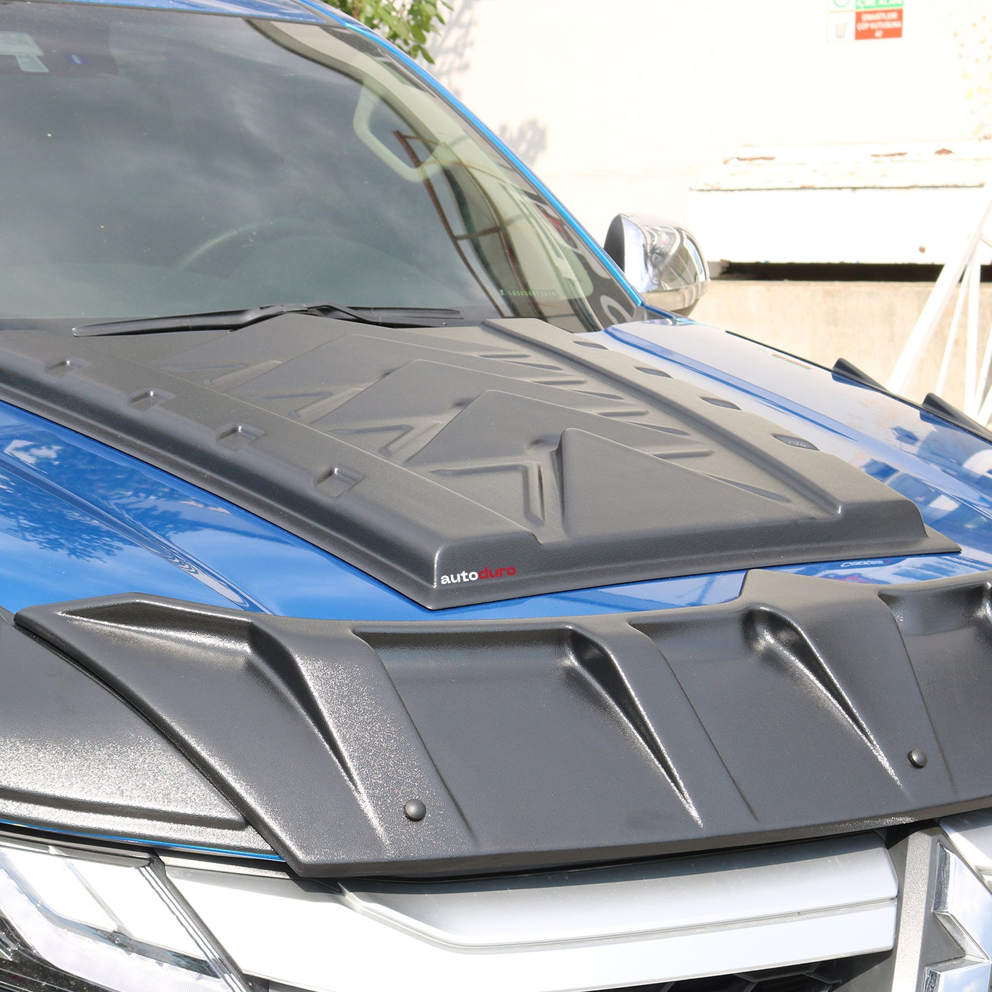 Autoduro Mitsubishi L200 2019 Onwards Bonnet Scoop - 38570419-010409-20090402_7