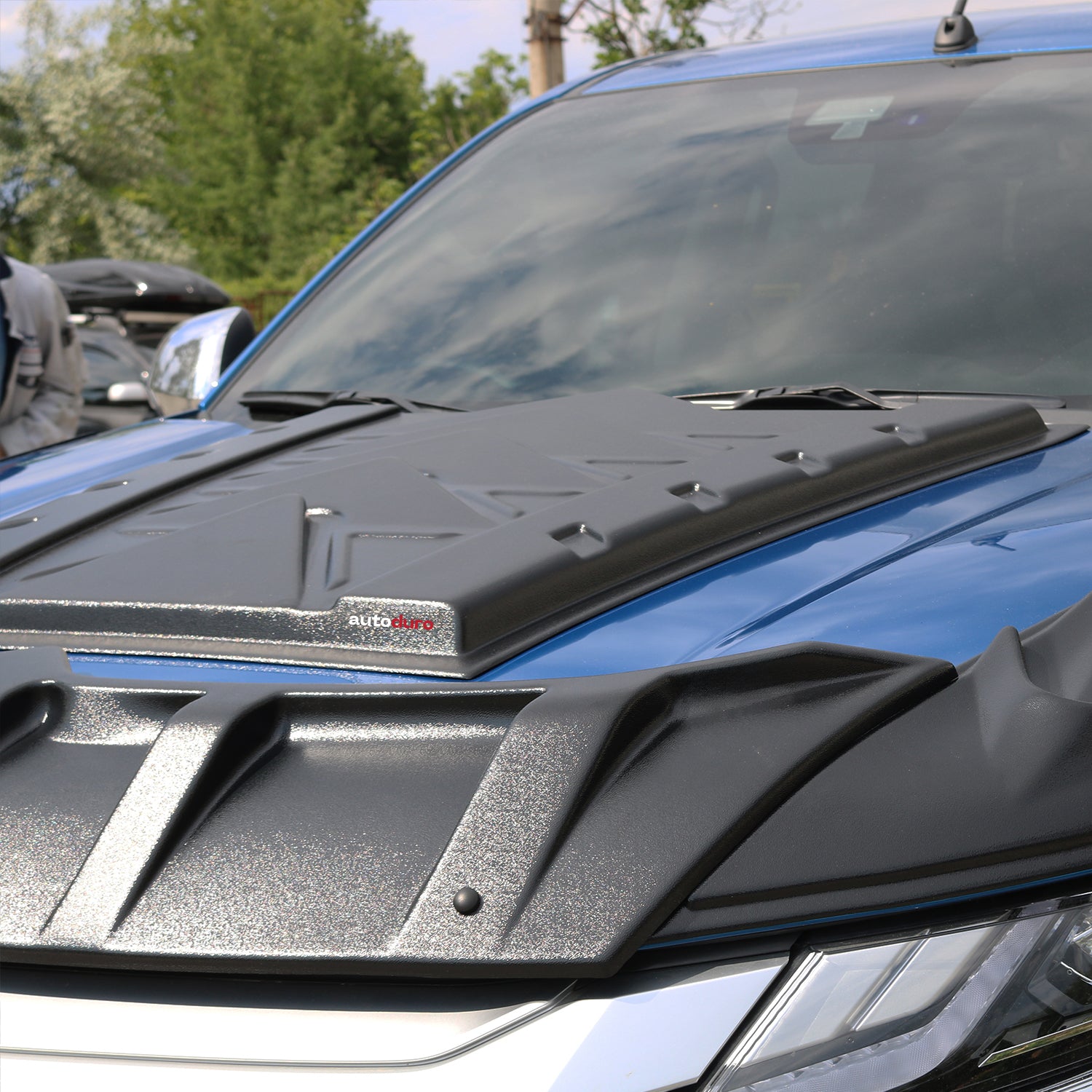 Autoduro Mitsubishi L200 2019 Onwards Bonnet Scoop - 38570419-010409-20090402_8