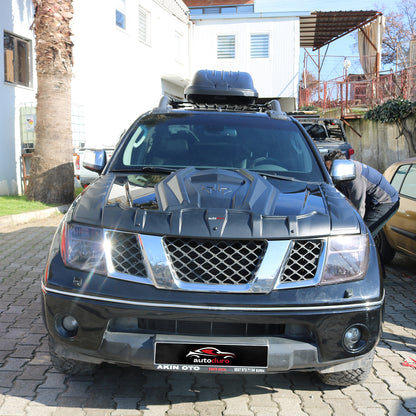 Autoduro Nissan Navara 2006 - 2015 Bonnet Scoop - 38580206-010409-20090402_3