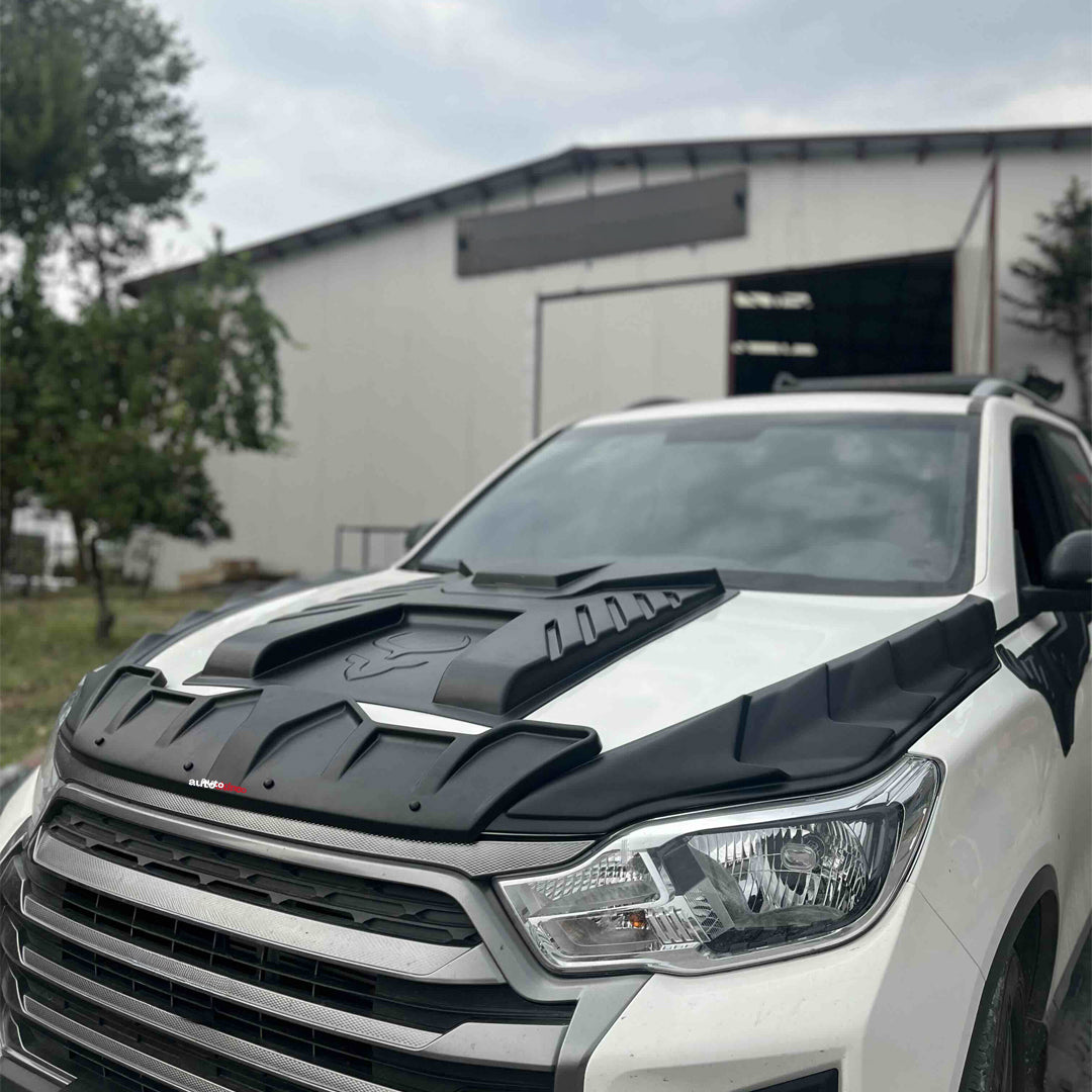 Autoduro Ssangyong Musso 2018 - 2021 Bonnet Scoop - 38730318-010409-20090402_12