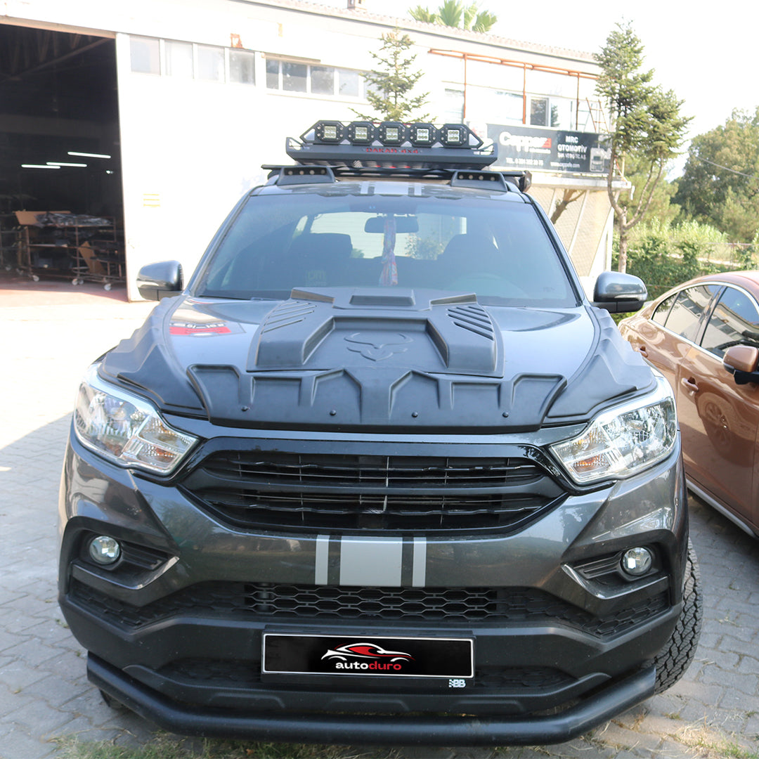 Autoduro Ssangyong Musso 2018 - 2021 Bonnet Scoop - 38730318-010409-20090402_15