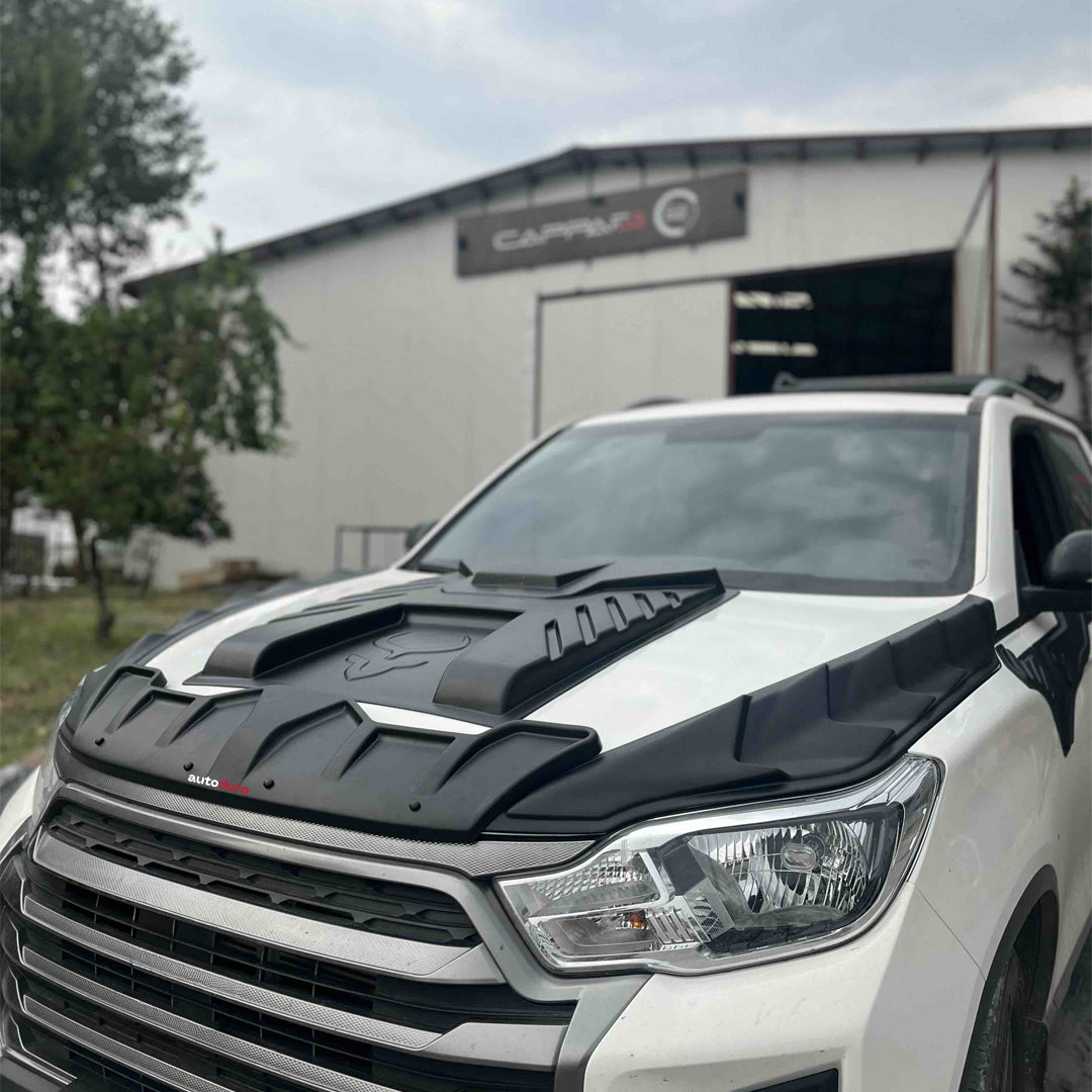 Autoduro Ssangyong Musso 2018 - 2021 Bonnet Scoop - 38730318-010409-20090402_4