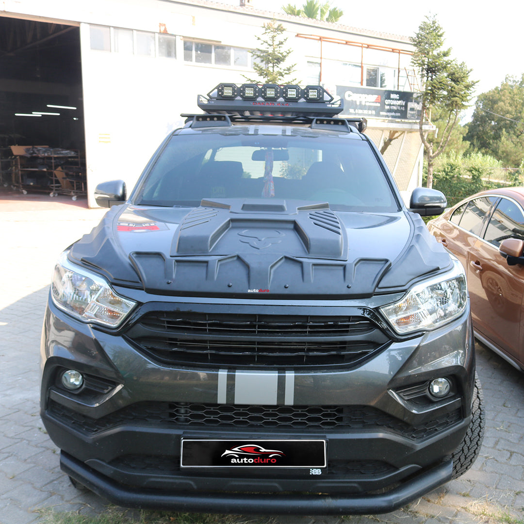 Autoduro Ssangyong Musso 2018 - 2021 Bonnet Scoop - 38730318-010409-20090402_7