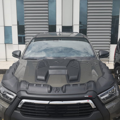 Autoduro Toyota Hilux 2015 - 2020 Bonnet Scoop - 38780915-010409-20090402_6