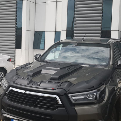Autoduro Toyota Hilux 2015 - 2020 Bonnet Scoop - 38780915-010409-20090402_7