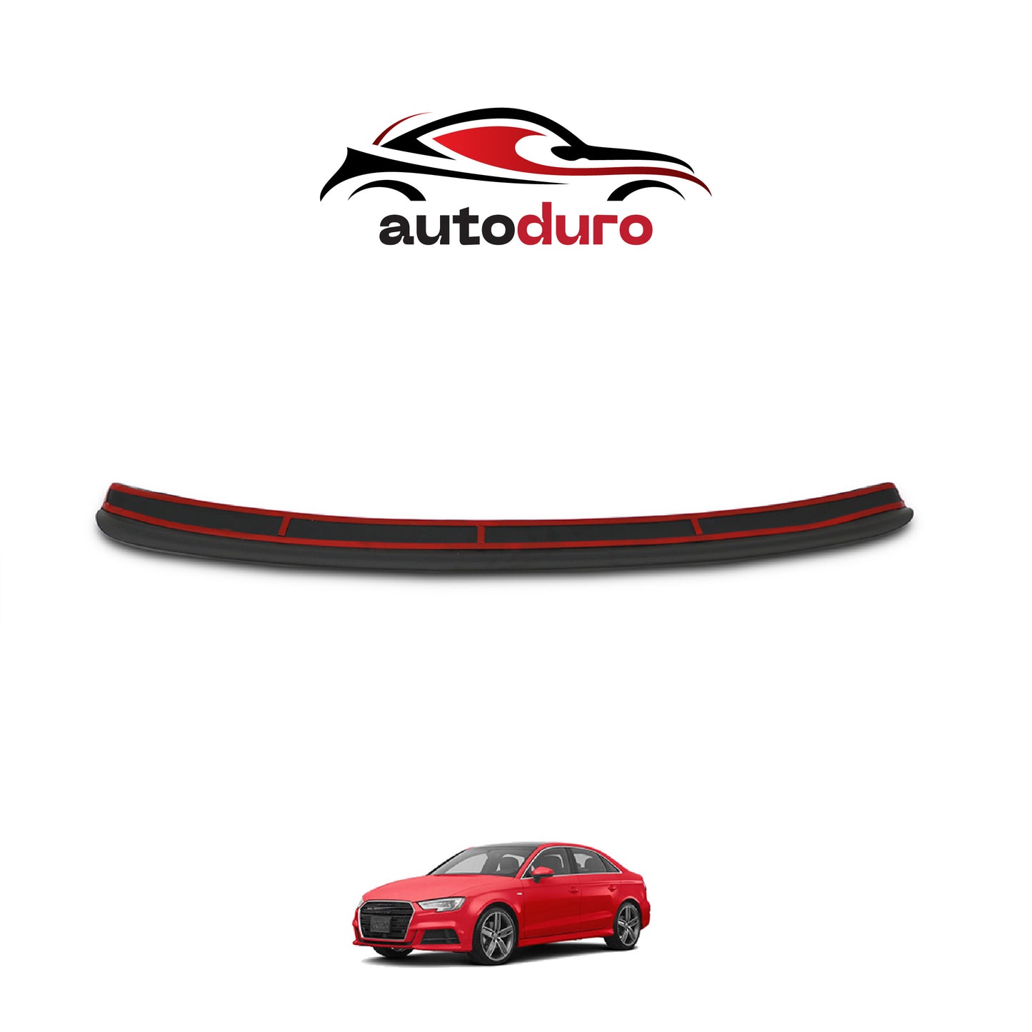 Autoduro Audi A3 2016 - 2020 Rear Bumper Sill Protector Gloss - 39120116-010500-20010101_5