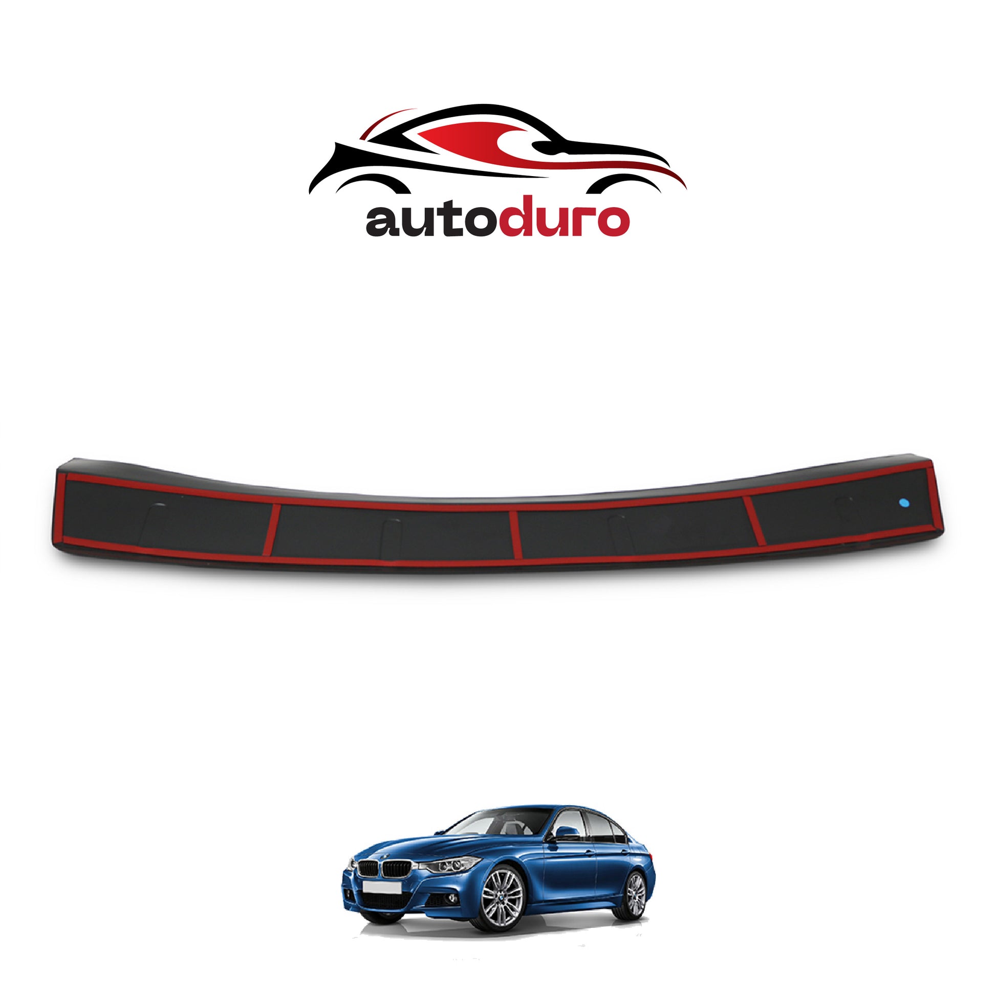 Autoduro BMW F30 2011 - 2019 Rear Bumper Sill Protector Gloss - 39140111-010500-20010101_5