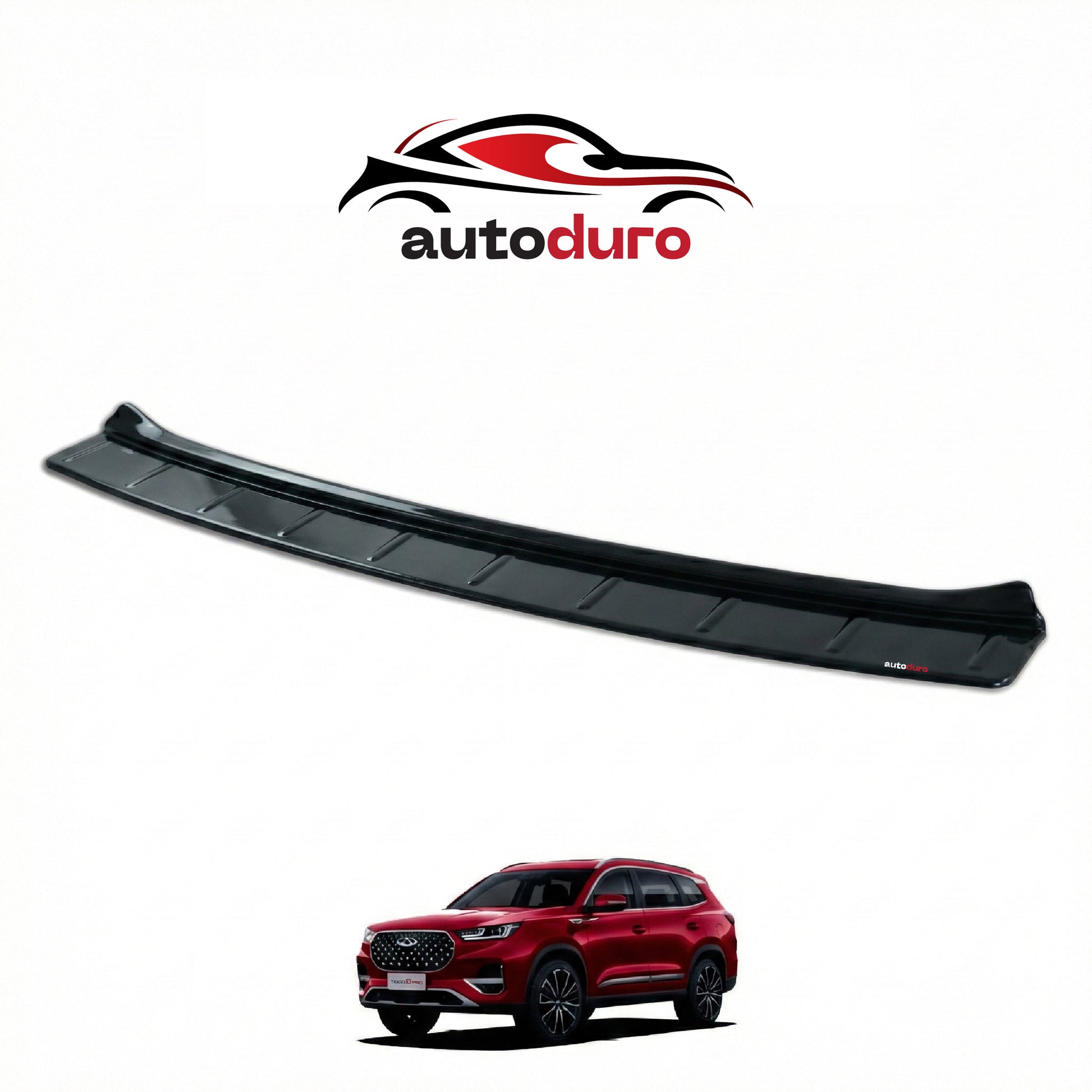Autoduro Chery Tiggo 8 Pro 2023 Onwards Rear Bumper Sill Protector Matt - 39170123-010500-20010402_12